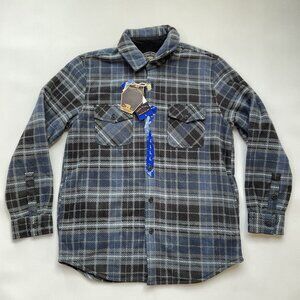 Freedom Foundry Men’s Super Plush Shirt Jacket Size L